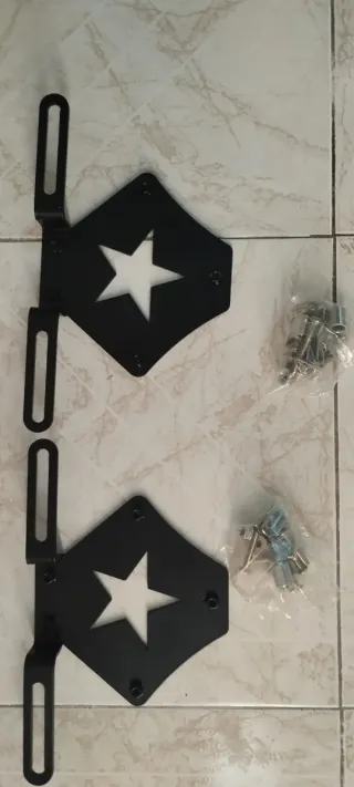 Soporte Alforjas de moto - Honda rebel