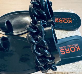 Chanclas Michael Kors Negras Talla 36