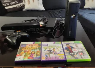 Xbox 360 Kinect + Mando + Juegos
