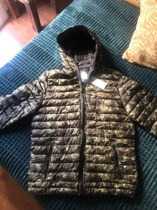 Anorak acolchado hombre talla L