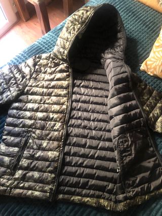 Anorak acolchado hombre talla L