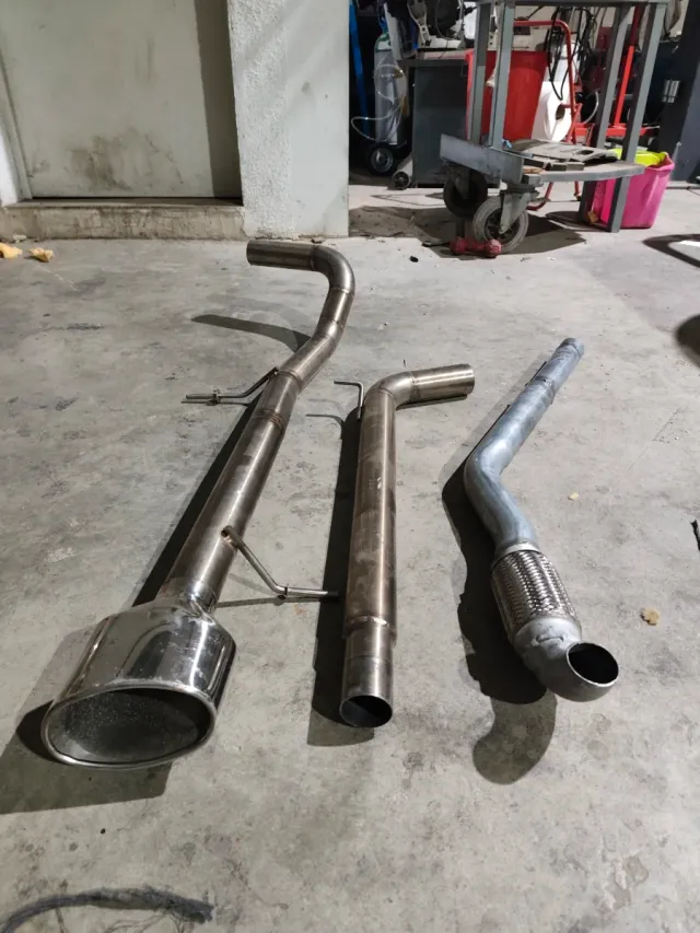 Línea escape Ibiza 6L Cola Cupra 2.5