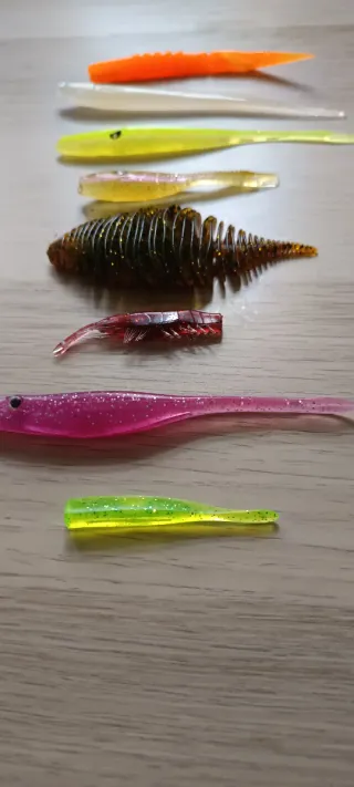 Lote señuelos pesca variados