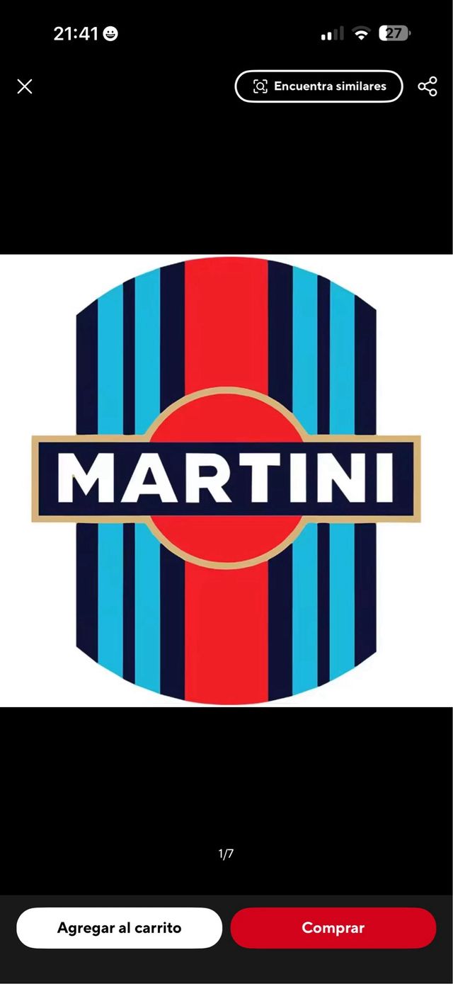 Kit Vinilo Adhesivo Martini Racing Team