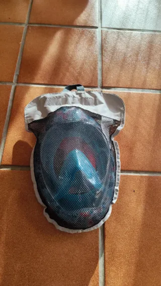 Máscara de snorkel completa