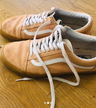 Zapatos Vans Unisex Naranja/Marrón