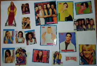 Pegatinas Pop 90s Spice Girls y Backstreet Boys