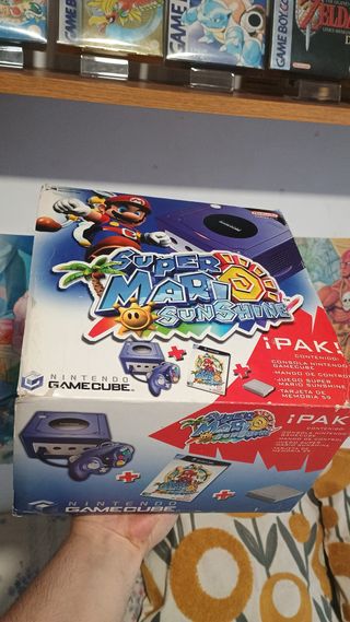Nintendo GameCube Super Mario Sunshine ¡PAK! 2002