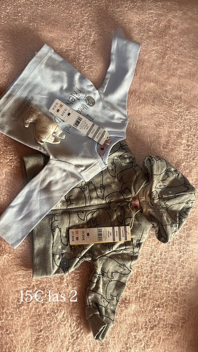 Conjunto Ropa Bebé Niña 2 Piezas