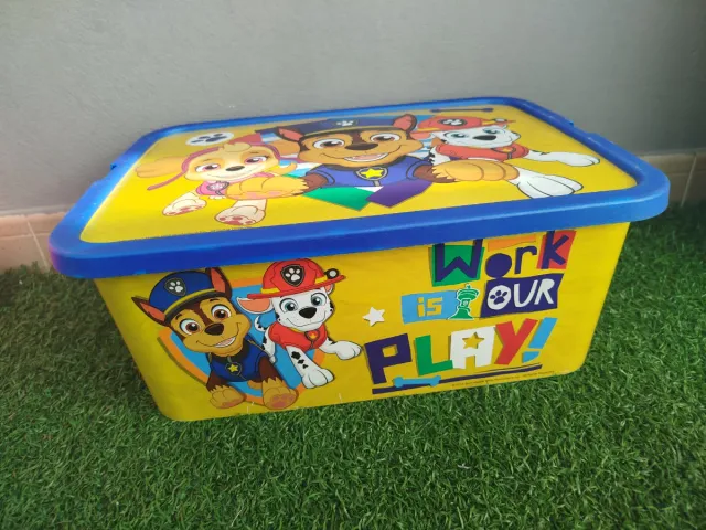 Caja de Juguetes Patrulla Canina