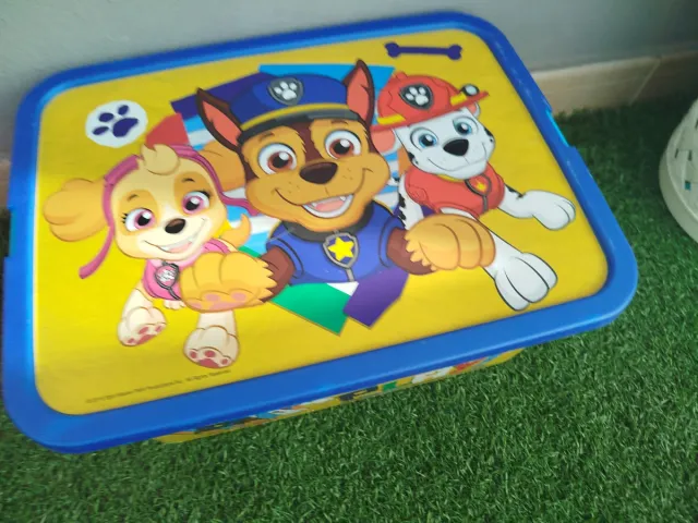 Caja de Juguetes Patrulla Canina