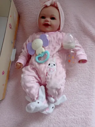 Pregiata Bambola Reborn nuova handmade in silicona