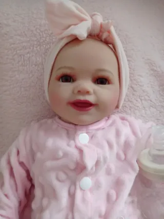 Pregiata Bambola Reborn nuova handmade in silicona