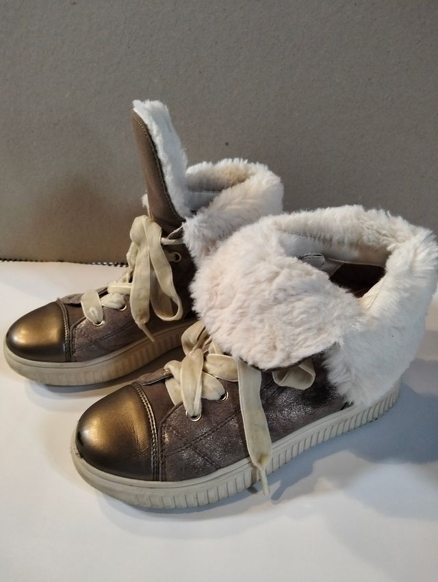 Botines Geox pelo talla 34