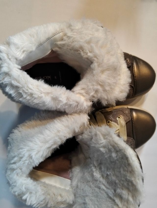 Botines Geox pelo talla 34