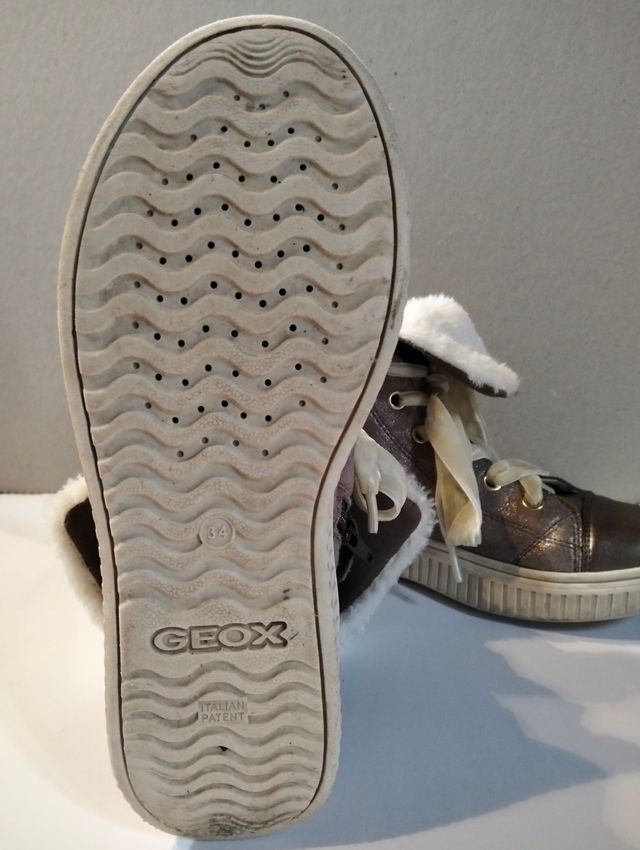 Botines Geox pelo talla 34
