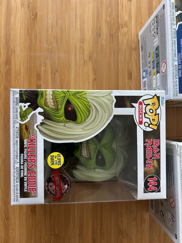 Funko Pop! Iron Maiden Eddie (3 Figuras)