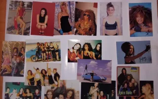 Postales y fotos firmadas Spice Girls