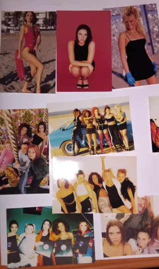 Postales y fotos firmadas Spice Girls