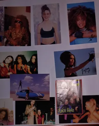 Postales y fotos firmadas Spice Girls