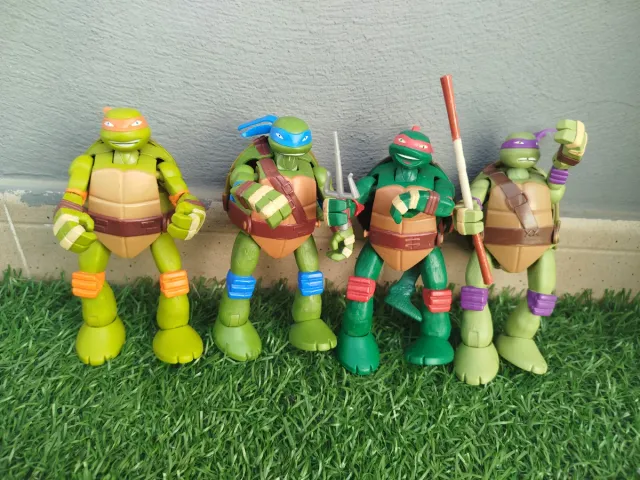 Muñecos Tortugas Ninja (Set de 4)