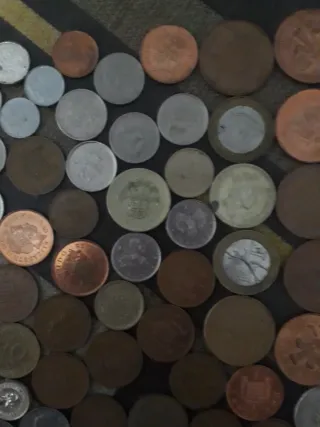 Lote de monedas antiguas Pesetas