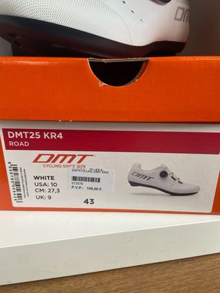Zapatillas DMT KR4 Road Blancas Talla 43