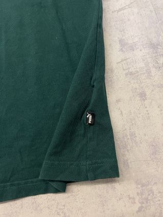 Polo Puma verde logo taglia S