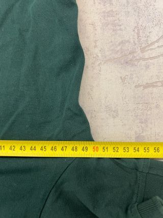 Polo Puma verde logo taglia S
