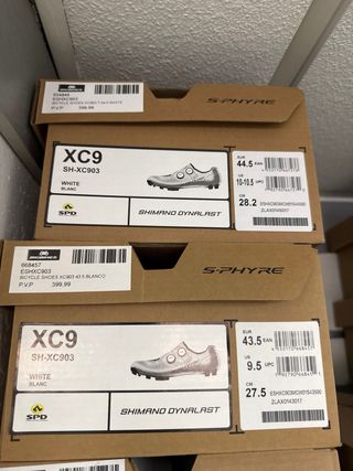 Zapatillas BTT Shimano XC903 Blancas