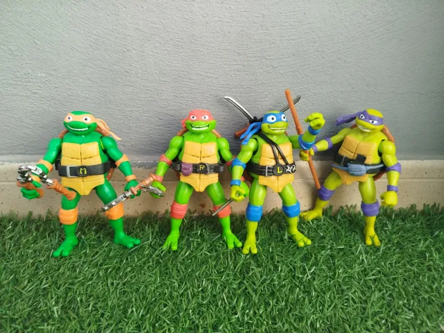 Figuras Tortugas Ninja con Sonido