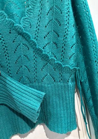 Jersey Amitié verde agua talla M