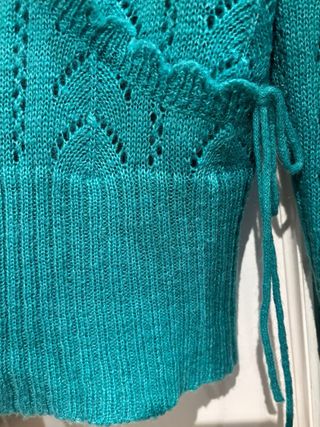 Jersey Amitié verde agua talla M