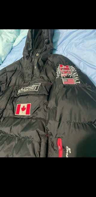 Chaqueta Canadian Peak Negra Talla M