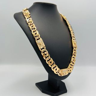 CADENA TIPO CARTIER MEDUSA CIRCONITAS