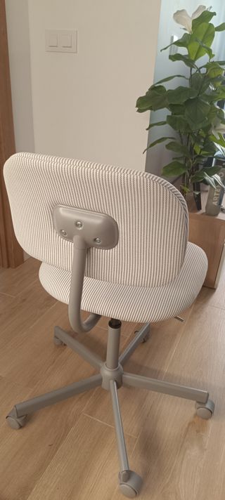 Silla de oficina Ikea BLECKBERGET gris/blanco