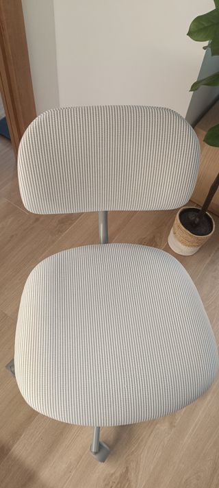 Silla de oficina Ikea BLECKBERGET gris/blanco