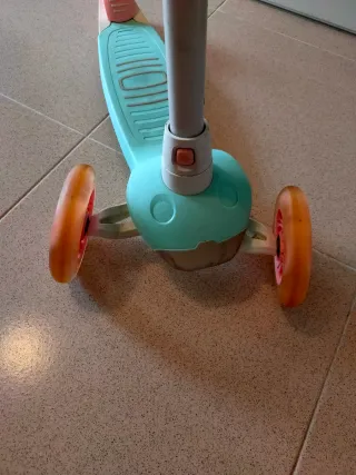 Patinete Oxxelo 3 ruedas luces