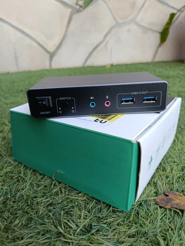 Conmutador KVM Dual HDMI Suidek