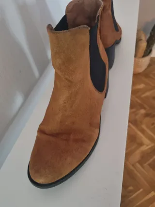 Botines ante marrones