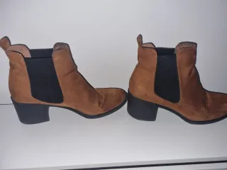 Botines ante marrones
