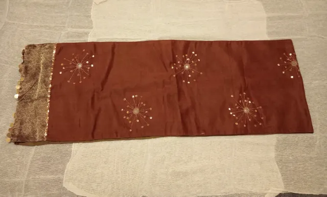 Tovaglia decorativa asiatica marrone