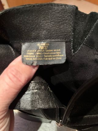 Botines negros mujer con hebillas.