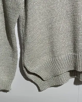 Jersey Bershka gris claro talla M