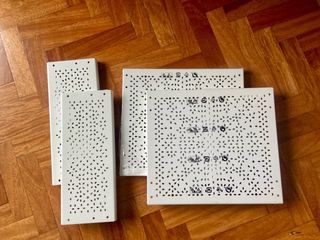 4 Scaffali Vaviera Ikea Bianchi