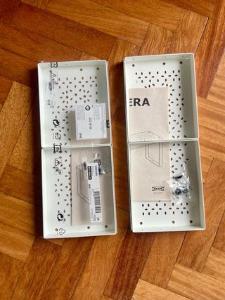 4 Scaffali Vaviera Ikea Bianchi