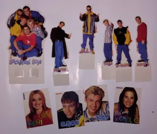 Recortables revista  Bravo Backstreet Boys y Spice