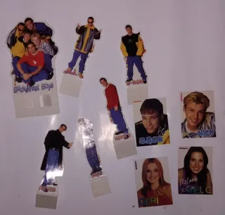 Recortables revista  Bravo Backstreet Boys y Spice