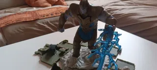 Pista Hot Wheels thanos, camión hotwheels y curva