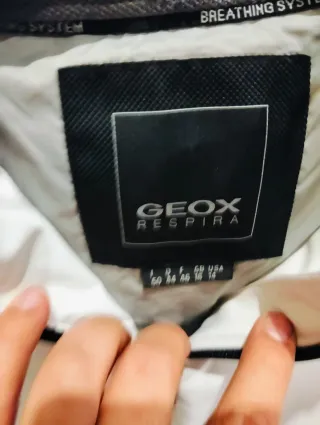 Giubbotto Geox bianco